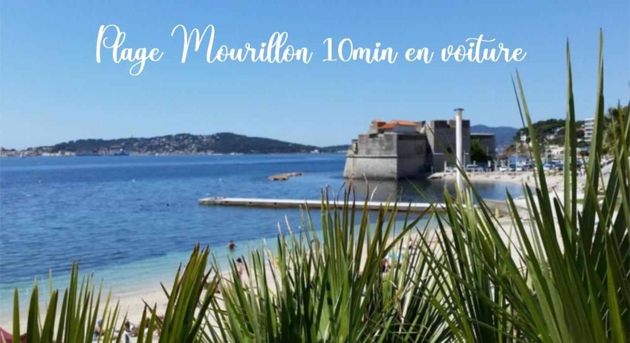 Villadali-Fr Appart Hotel Toulon Clim, Wifi, Terrasse, Cuisine Parking Gratuit Bagian luar foto