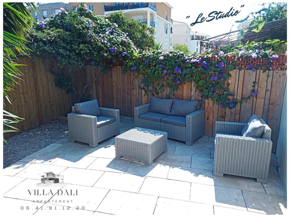 Villadali-Fr Appart Hotel Toulon Clim, Wifi, Terrasse, Cuisine Parking Gratuit Bagian luar foto